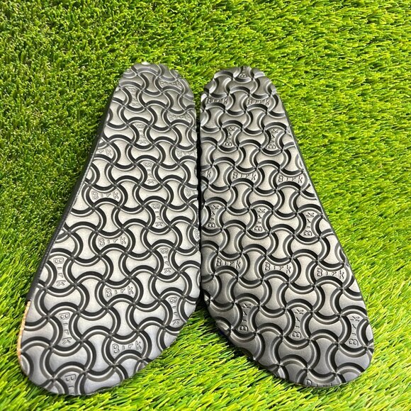 Birkenstock Arizona Mens Size 8 Black Brown Beach Walking Outdoor Slide Sandals main image 4